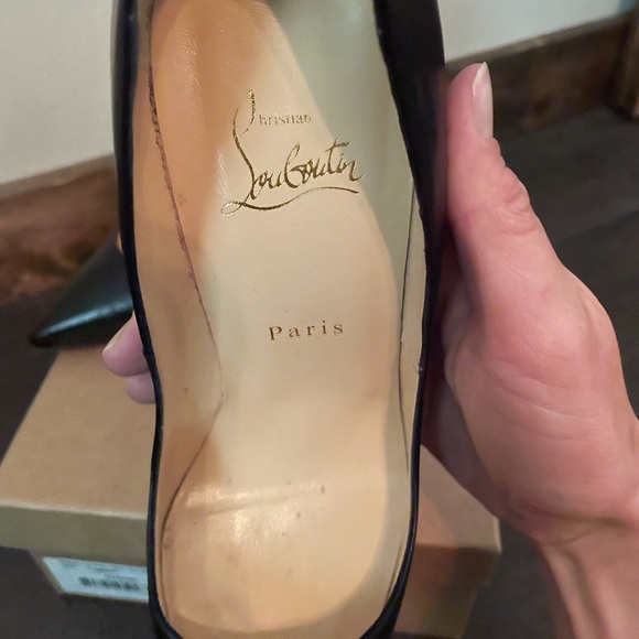 Christian Louboutin Pigalle Pumps 120mm size 39.5 - Picture 5 of 12